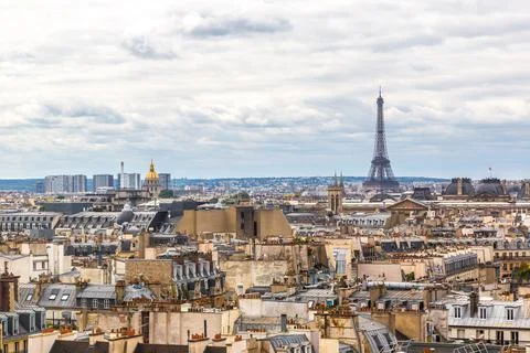 Eiffel Tower in Paris Fotos Stock