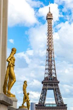 Eiffel Tower in Paris Stock Photos