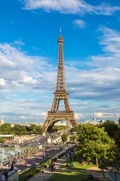 Eiffel Tower in Paris Stock Photos