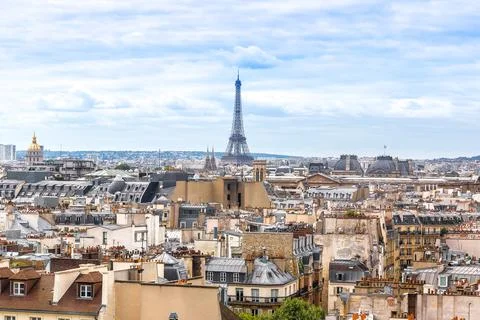 Eiffel Tower in Paris Foto stock