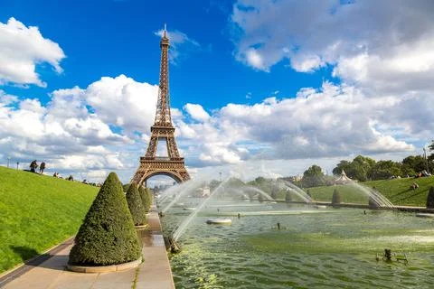Eiffel Tower in Paris 스톡 사진