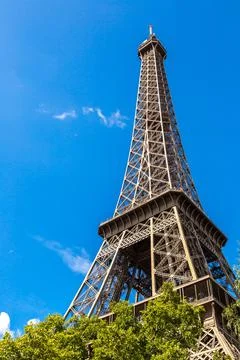 Eiffel tower in Paris Foto stock