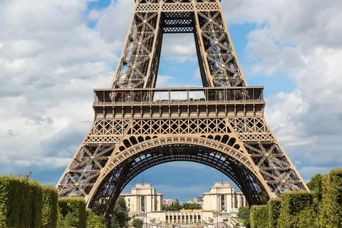 Eiffel tower in Paris Foto stock