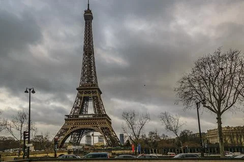 Eiffel tower paris Stock Photos