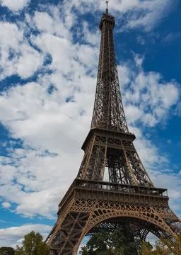 The eiffel tower in Paris Foto stock