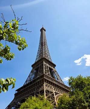 Eiffel Tower in Paris Stock Photos