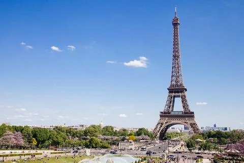Eiffel Tower at Paris. Photos