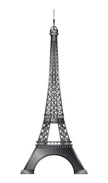 Eiffel Tower Paris Sketch Illustrazione stock