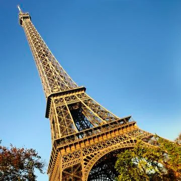 The eiffel tower Foto stock