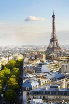 The eiffel tower Stock Photos