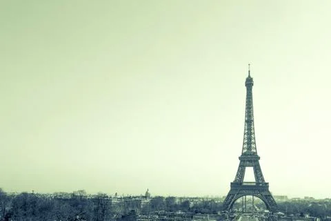 The eiffel tower Foto stock