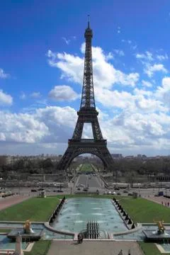 The eiffel tower Stock Photos