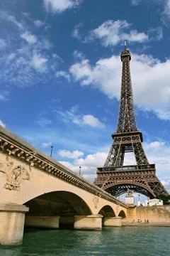 Eiffel tower. Stock Photos