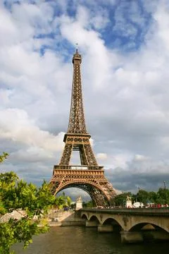Eiffel tower. Stock Photos