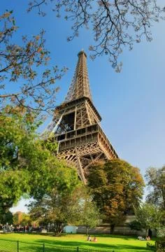 Eiffel tower. Stock Photos