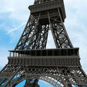 Eiffel tower 스톡 사진