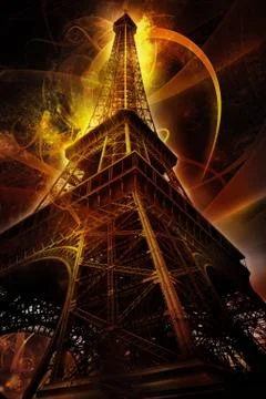 Eiffel tower Stock Photos