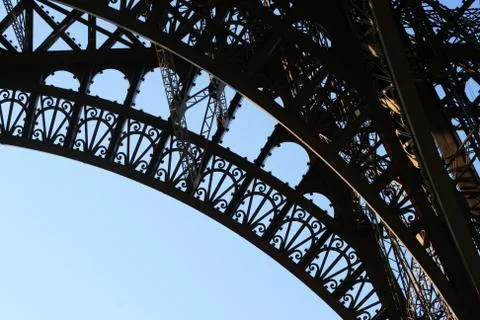 Eiffel tower Stockfoto's