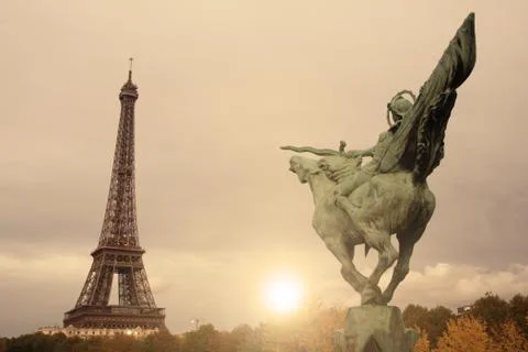 Eiffel tower 写真素材