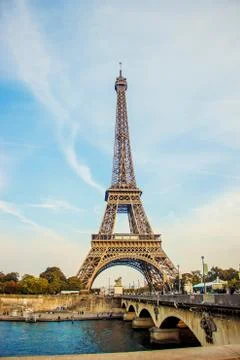 Eiffel Tower. Selective focus. Stock Photos