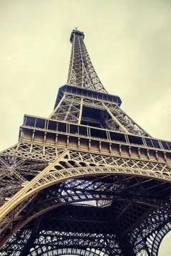 Eiffel Tower. Selective focus. 写真素材