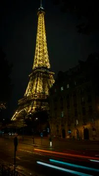 Eiffel Tower superstructure from Paris Stock Photos