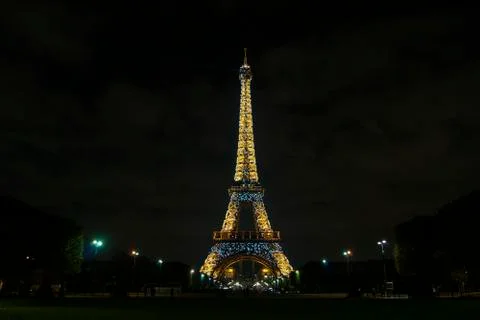 Eiffel Tower superstructure from Paris Stock Photos