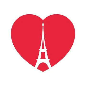 Eiffel tower symbol Ilustração Stock