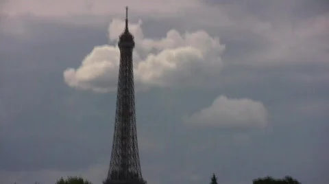 Eiffel tower time lapse Stock-Footage 282528