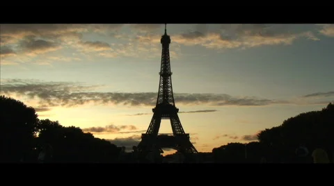 Eiffel Tower Timelapse 库存影片 491040