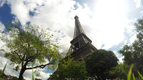 Eiffel Tower Timelapse Stock Footage 51233647