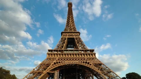 EIFFEL TOWER TIMELAPSE Stock Footage 162183614