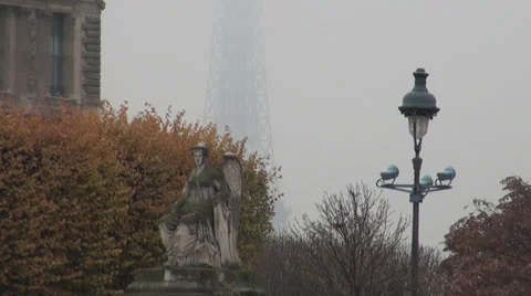 Eiffel Tower - Tour Eiffel 스톡 동영상 30761530