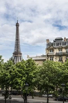 Eiffel Tower, Tour Eiffel, Paris, Ile de France, France, Europe Stock-Fotos