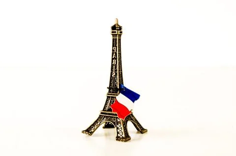 Eiffel Tower toy 스톡 사진