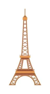Eiffel tower vector illustration 스톡 일러스트