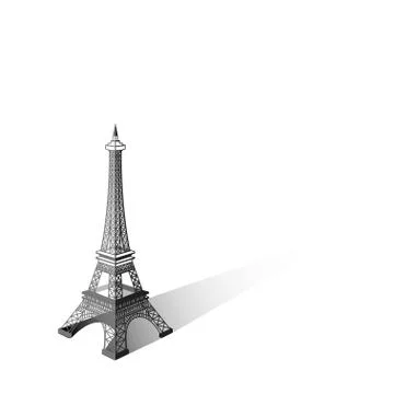 Eiffel tower vector illustration ,Paris. Icon design Illustrazione stock