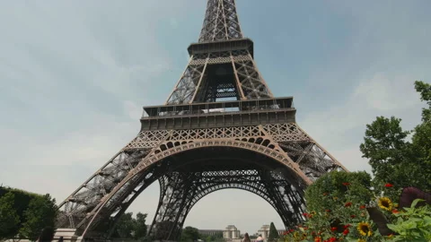 Eiffel Tower Wide 007 Stock Footage 148750947
