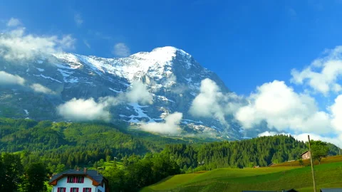 Eiger in Grindelwald Vídeos de archivo 330629143