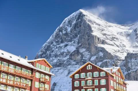 Eiger North Face Stock Photos