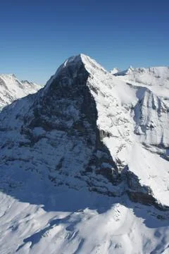 Eiger north face Foto stock