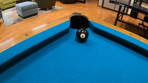 Eight Ball Corner Pocket Stock Footage 116607582