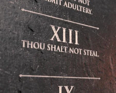Eight Commandment Illustration