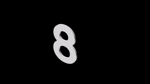 Eight Stock Footage 335091974