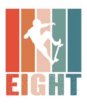 Eight Stock Illustration