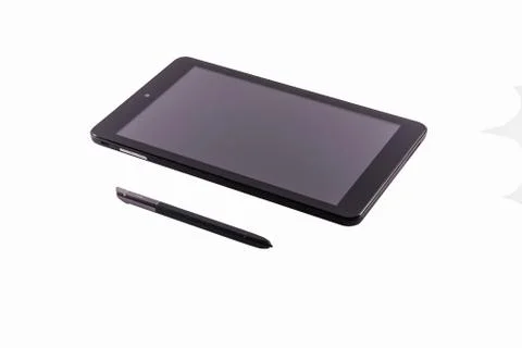 Eight inch tablet pc Stock Photos