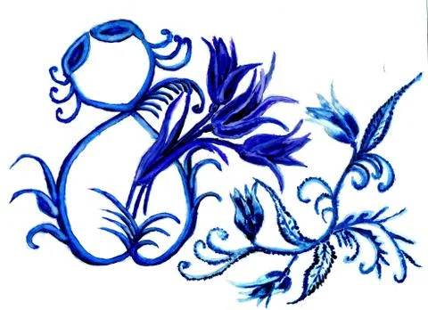 Eight of March Art Stock Illustration