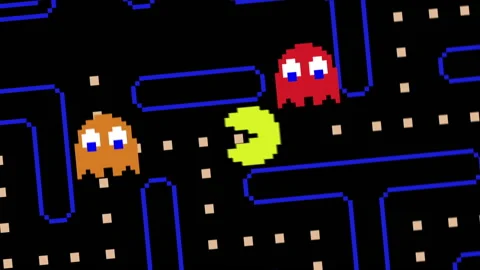 Eighties - Pacman Stock Footage 207725470