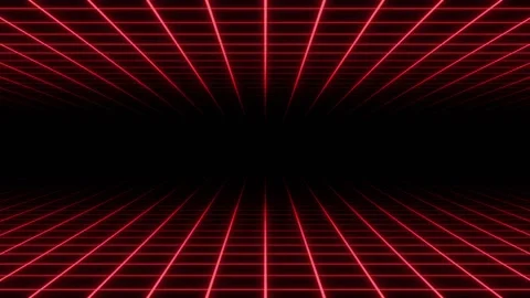 Eighties TV Retro Synthwave 3d Grid Back... | Stock Video | Pond5