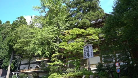 Eiheiji Temple in Fukui. Vídeo Stock 115487534